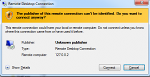 remote desktop services user mode port redirector