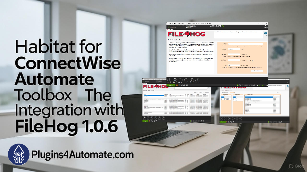 Habitat for ConnectWise Automate Enhances MSP Security with FileHog 1.0.6 Integration